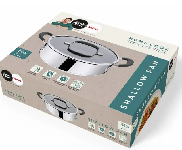 Фото - Сотейник Tefal E3037155 Jamie Oliver Home Cook 24 см