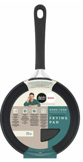 Фото - Сковорода універсальна Tefal E3030255 Jamie Oliver Home Cook 20 см