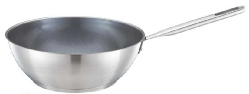 Сковорода ВОК Fiskars Wok All Steel 28 см (1064747) - Фото 1