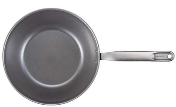 Фото - Сковорода ВОК Fiskars Wok All Steel 28 см (1064747)