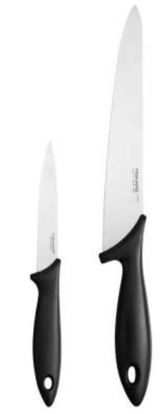 Фото - Набір ножів Fiskars Essential, 2 шт. (1065582) Фото - Набір ножів Fiskars Essential, 2 шт. (1065582)