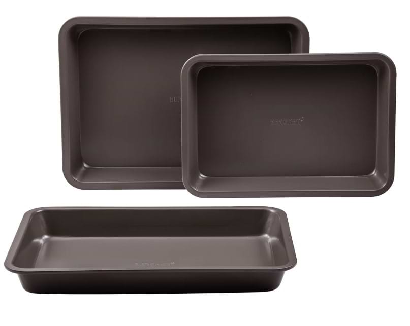 Набор форм для приготовления Bergner Bakeware lovers 3 шт. (BG-37193-CO) - Фото 1