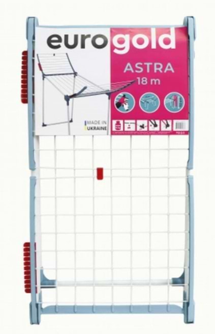 Фото - Сушарка для білизни Eurogold ASTRA blue 18м