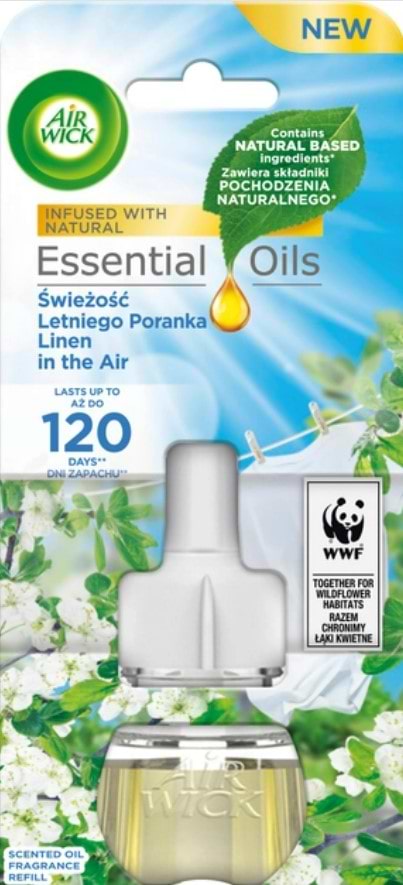 Освіжувач повітря для кімнати Air Wick Змін.флакон до електр.ароматиз.Ранкова свіжість - Фото 1