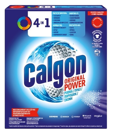 Засіб від накипу для пральних машин Calgon Засіб для пом'якшення води 500 г - Фото 1