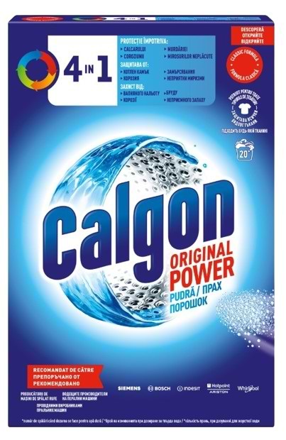 Засіб від накипу для пральних машин Calgon Засіб для пом'якшення води 1 кг - Фото 1