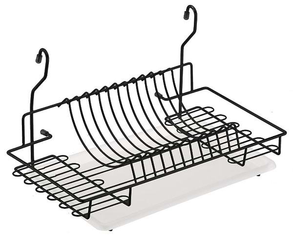 Фото - Сушка для посуду Lemax матовий чорний (MX-074 BL)