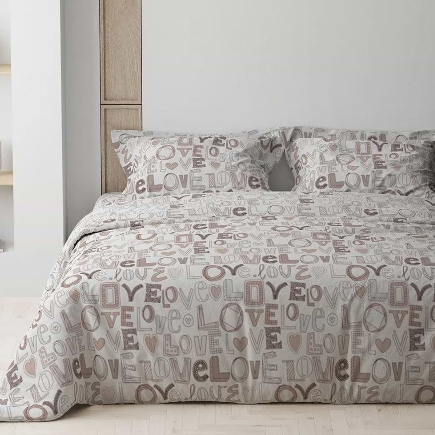 Комплект постільної білизни ТЕП Happy Sleep Нотатки кохання (2-03797_28947)