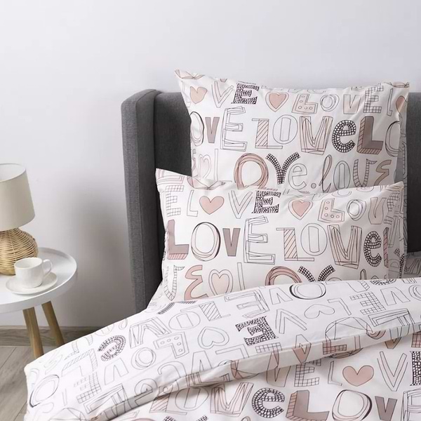 Фото - Комплект постельного белья ТЕП Заметки любви (2-00882_28943)