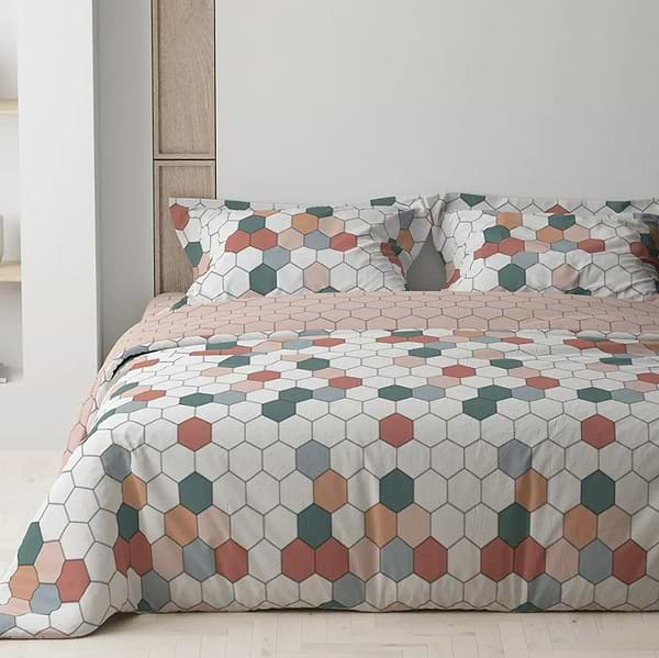 Фото - Комплект постельного белья ТЕП Happy Sleep Красочные соты (2-03797_28994)