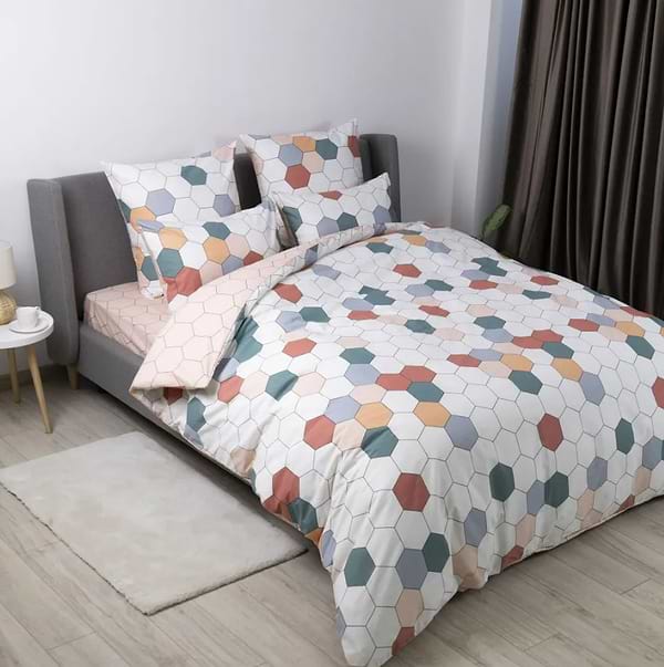 Фото - Комплект постельного белья ТЕП Happy Sleep Красочные соты (2-03797_28994)