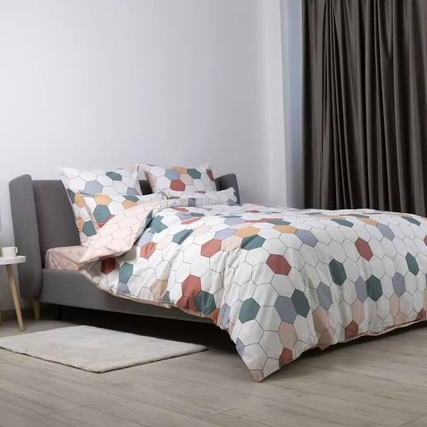 Фото - Комплект постельного белья ТЕП Happy Sleep Красочные соты (2-03797_28994)