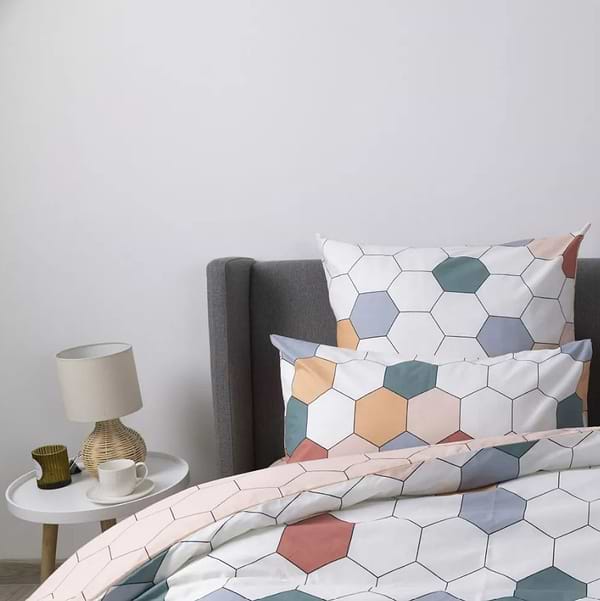 Фото - Комплект постельного белья ТЕП Happy Sleep Красочные соты (2-03797_28994)