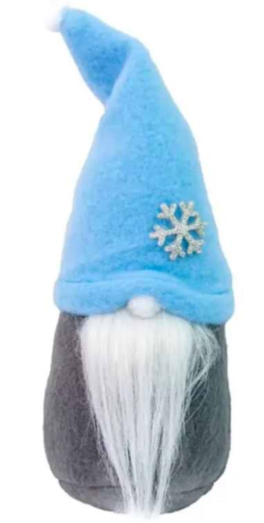 Фото - Декор New Year Гном Strateg маленький голубой (60602)