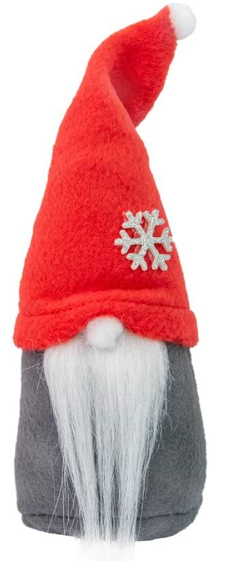 Декор New Year Гном Strateg маленький червоний (60603)