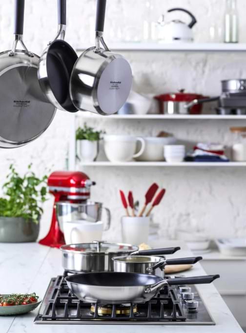 Фото - Сковорода універсальна KitchenAid CSS 20 см (CC005700-001)