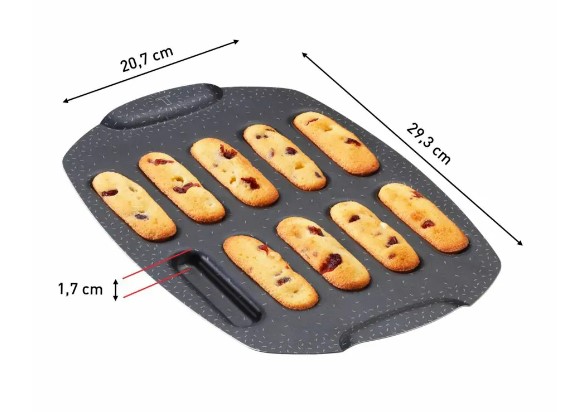 Фото - Форма для приготування Tefal J5734302 PerfectBake Mini 21х29 см (10 форм)