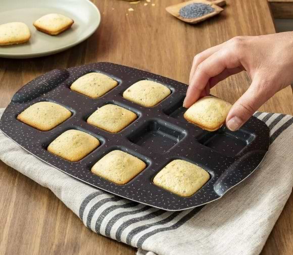 Фото - Форма для приготування Tefal J5734502 PerfectBake Mini 21х29 см (10 форм)
