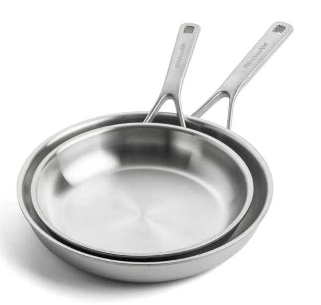 Набір сковорідок KitchenAid MSS 24+28 см (CC004916-001) - Фото 1