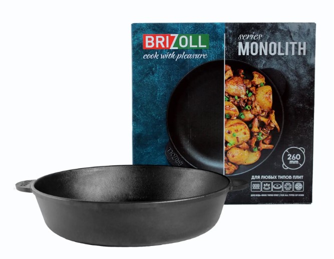 Фото - Сковорода универсальная Brizoll M2660U 260 х 60 мм