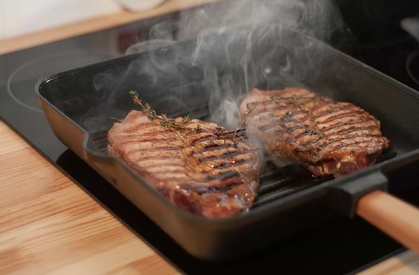 Фото - Сковорода гриль Brizoll O282850G-P Optima 280 х 280 х 50 мм