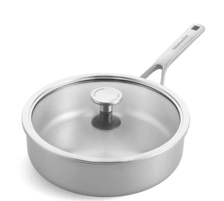 Купити Сотейник KitchenAid MSS 24 см (CC003251-001) - Фото 1 Сотейник KitchenAid MSS 24 см (CC003251-001) - Фото 1