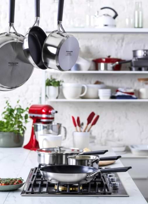 Фото - Набор сковород KitchenAid CSS 24+28 см (CC005707-001)