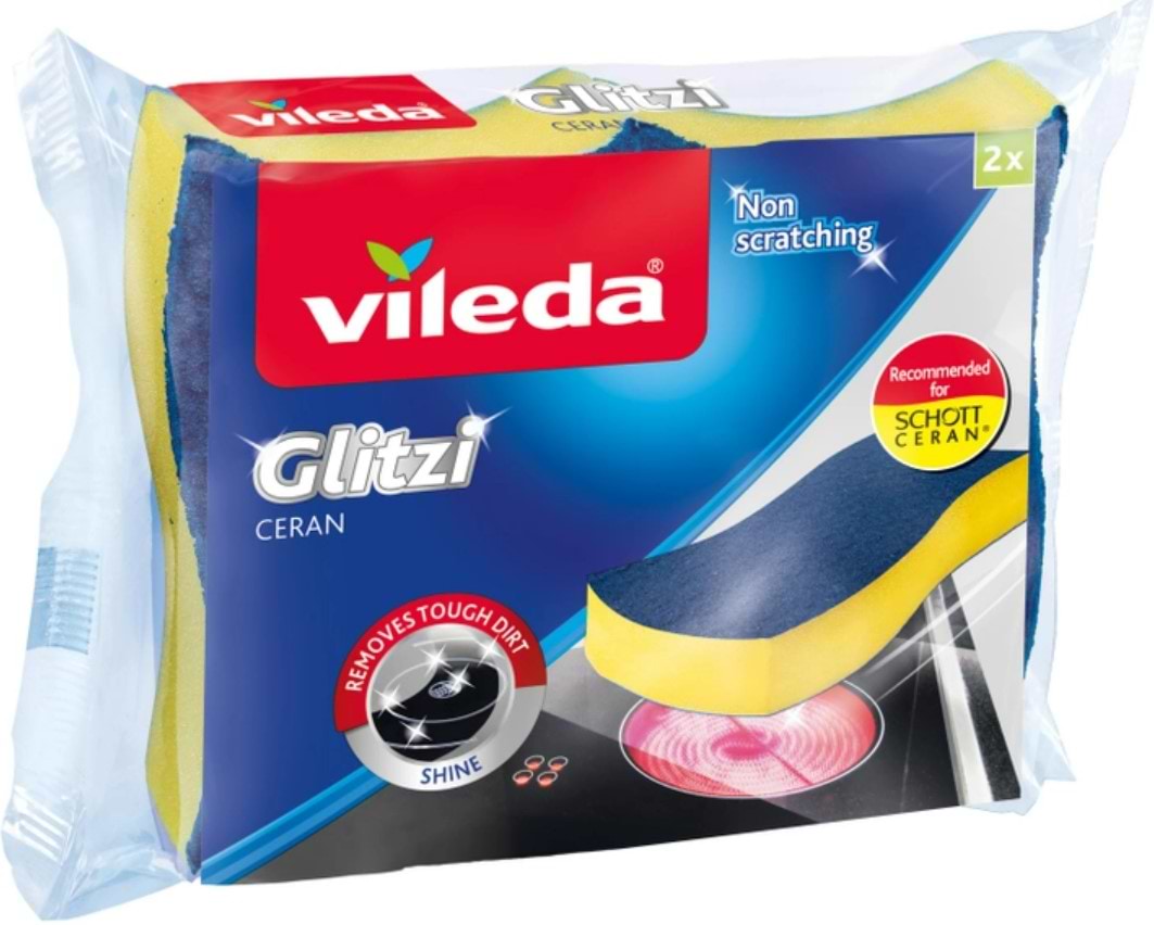 Купити Набір губок поролонових для миття посуду Vileda Ceran 2 шт. (4023103140448) - Фото 1 Набір губок поролонових для миття посуду Vileda Ceran 2 шт. (4023103140448) - Фото 1