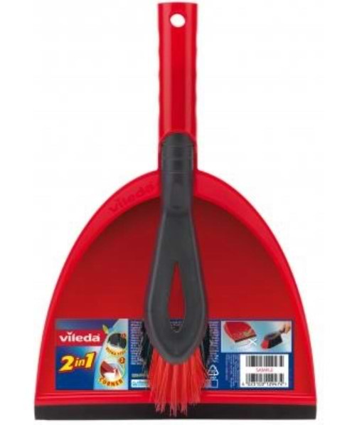Щетка для уборки Vileda +совок (4023103172326) - Фото 1