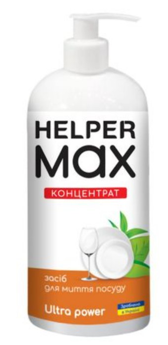 Фото - Средство для ручного мытья посуды Helper Ultra Power 1л (4820183972095) Фото - Средство для ручного мытья посуды Helper Ultra Power 1л (4820183972095)