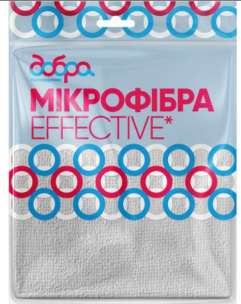 Серветка побутова Добра господарочка Effective 30х30 см (4820086523097) - Фото 1