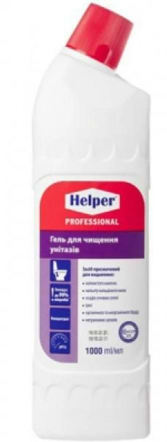 Засіб для чищення унітазу Helper 1л (4823019010046) - Фото 1