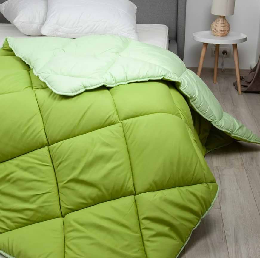 Ковдра зимова двоспальна ТЕП Alaska 180х205 см Оливковый (1-00152_28629)