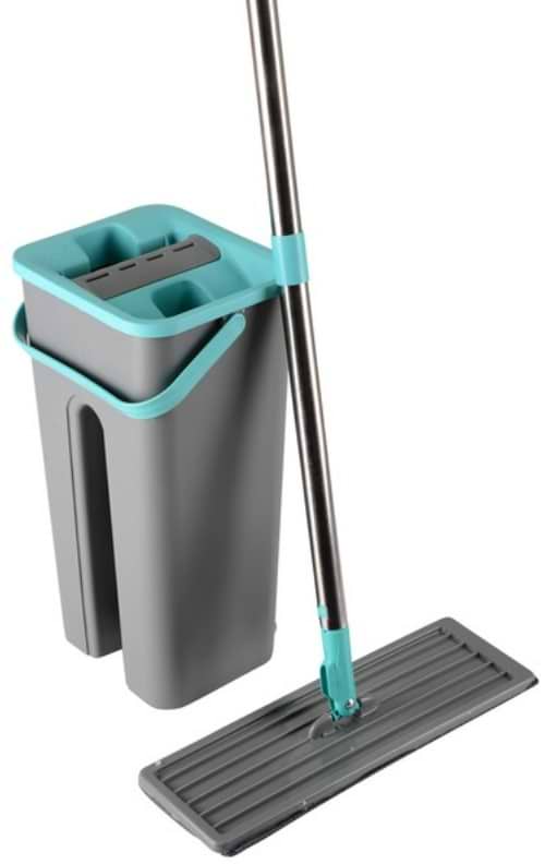 Фото - Набір для прибирання Idea Home 120 см 4л (DS-342C Grey-Blue)