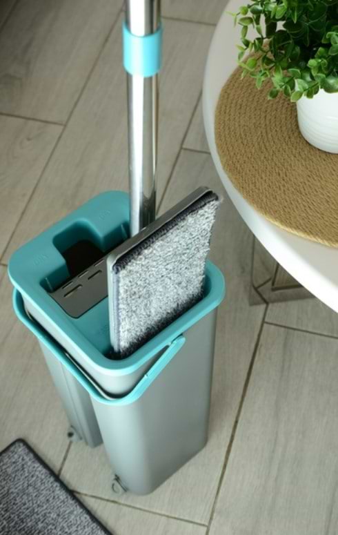 Фото - Набір для прибирання Idea Home 120 см 4л (DS-342C Grey-Blue)