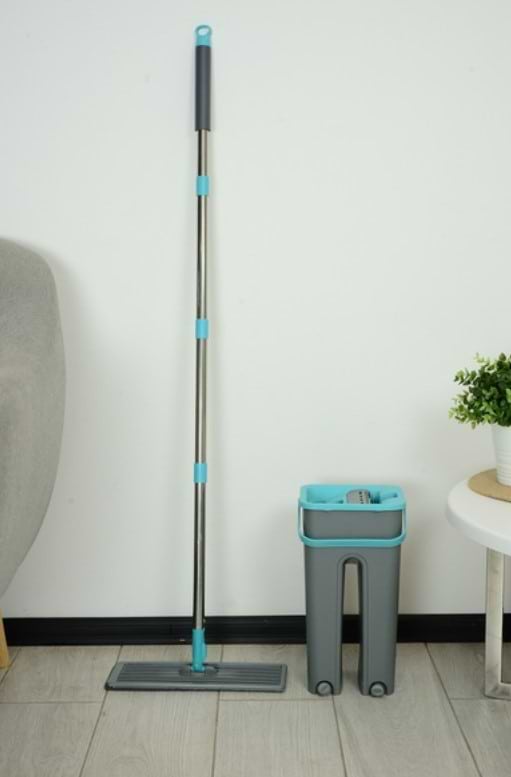 Фото - Набір для прибирання Idea Home 120 см 4л (DS-342C Grey-Blue)