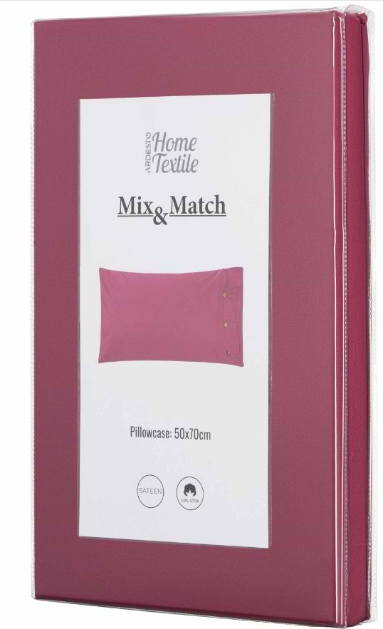 Фото - Наволочка Ardesto Mix&Match 50х70 см (ART5070PCR)