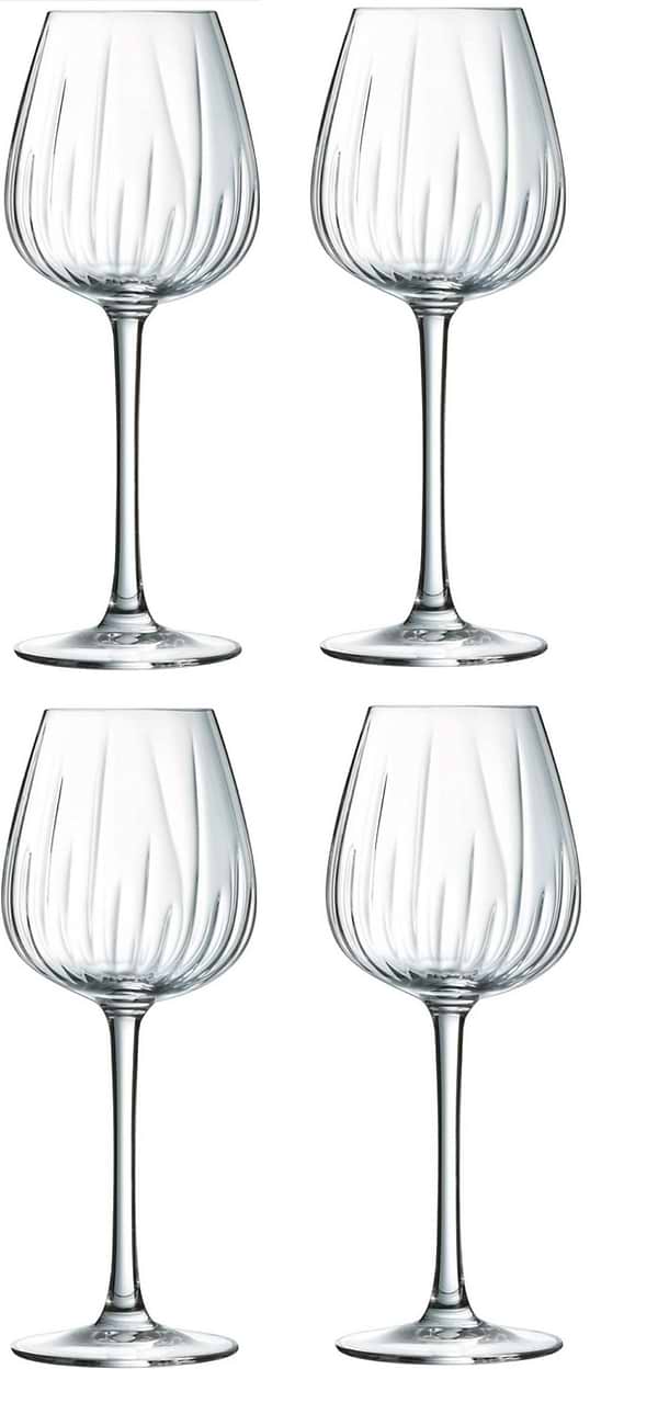 Фото - Набір келихів Cristal d’Arques Swirly 4х350 мл (V2829) Фото - Набір келихів Cristal d’Arques Swirly 4х350 мл (V2829)