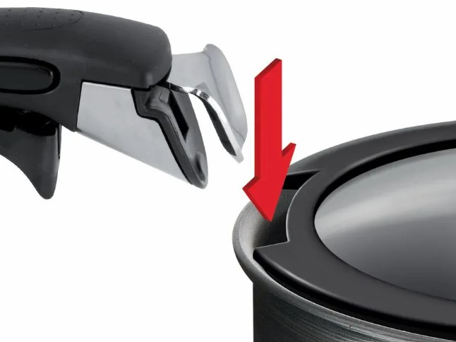 Фото - Набір кришок для посуду зі знімною ручкою Tefal L9849053 Ingenio 16/18/20 см