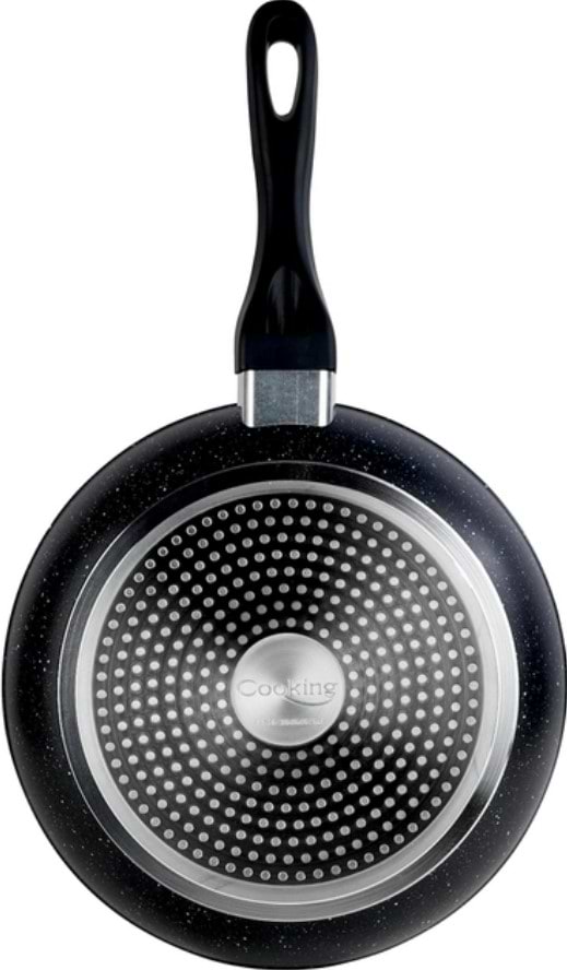 Фото - Сковорода универсальная Heinner Black Sand 30 см (HR-BET-ROCA30)