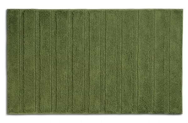 Фото - Коврик для ванной комнаты Kela Megan зеленый мох 120х70х1.6 см (24707)