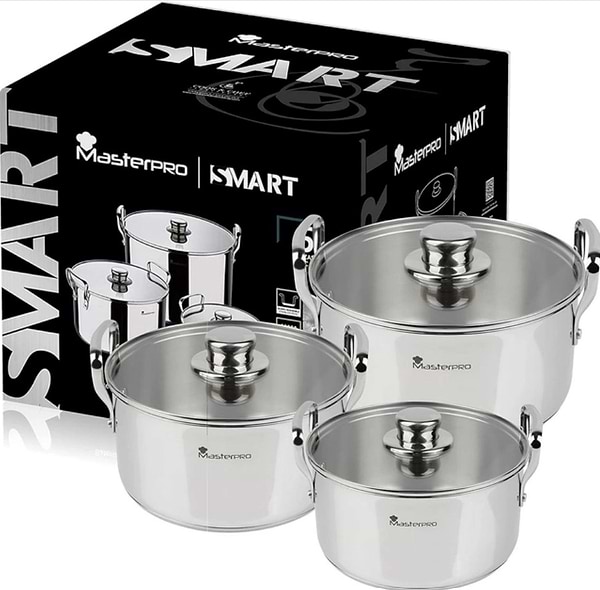 Фото - Набір посуду Masterpro Smart 6 пр. (BGMP-2145)