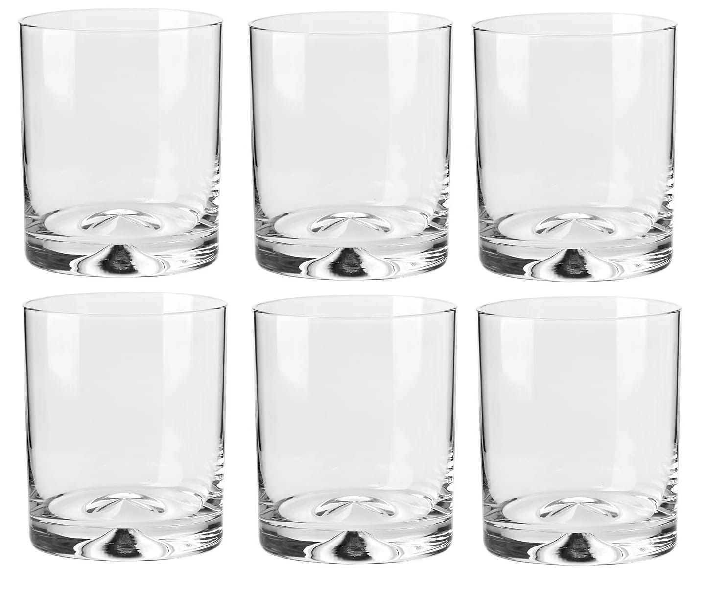 Набір склянок для віскі Krosno MIXOLOGY 260 мл 6 шт. (898919)