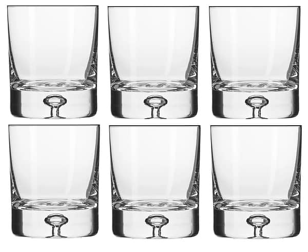 Фото - Набор стаканов для виски Krosno LEGEND 250 мл 6 шт. (876900)