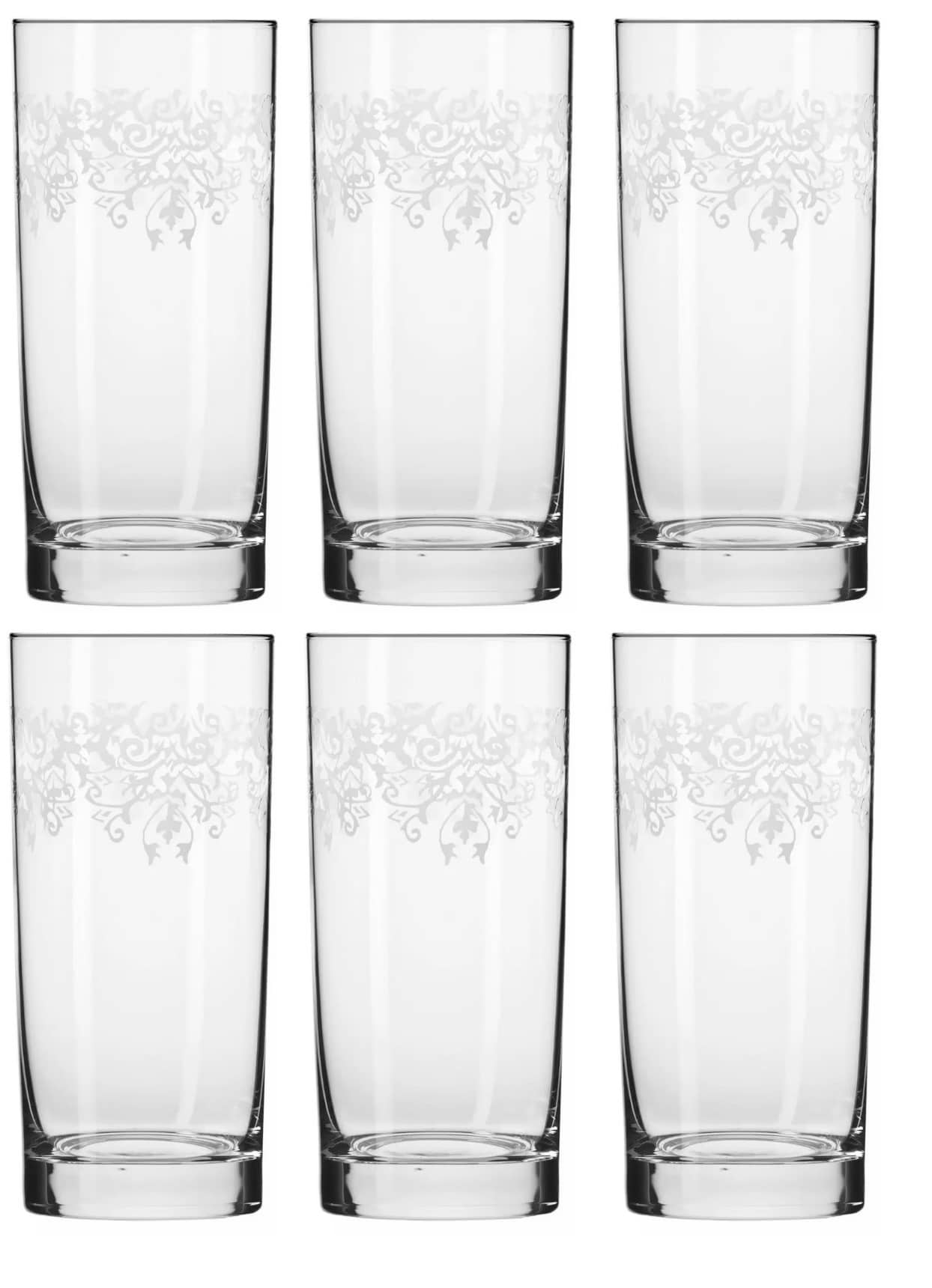 Набір склянок Krosno KRISTA DECO 350 мл 6 шт. (786087)