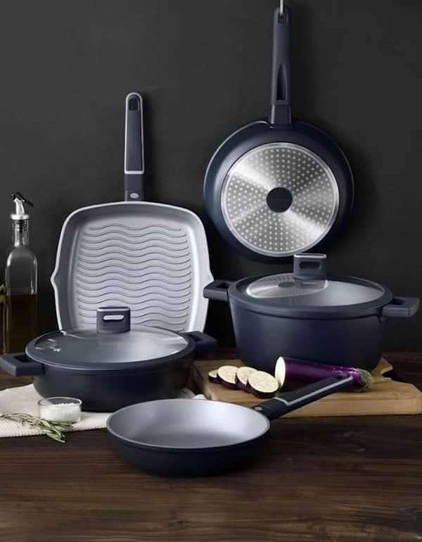 Фото - Сковорода універсальна Masterpro Indigo 20 см (BGMP-7971)