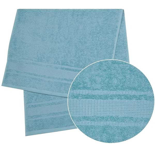 Фото - Рушник для обличчя Ярослав махровий аква 50х90 (40958)