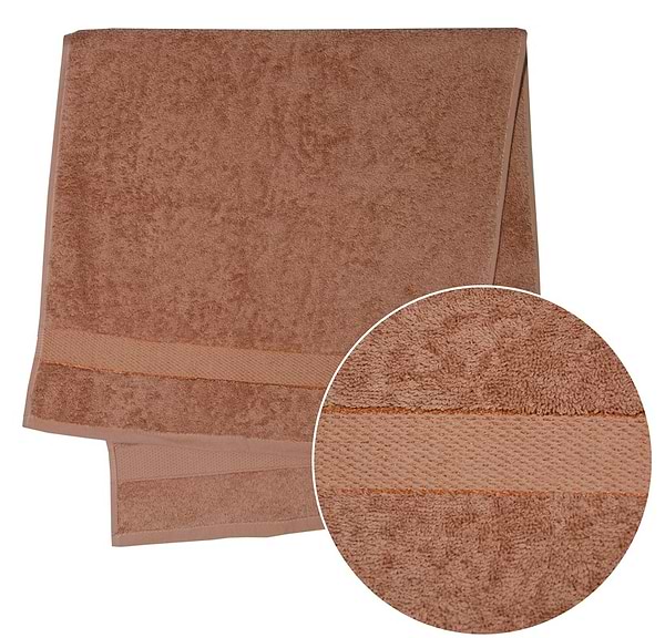 Фото - Рушник для рук Ярослав махровий т.бежевий 40х70 (40639)