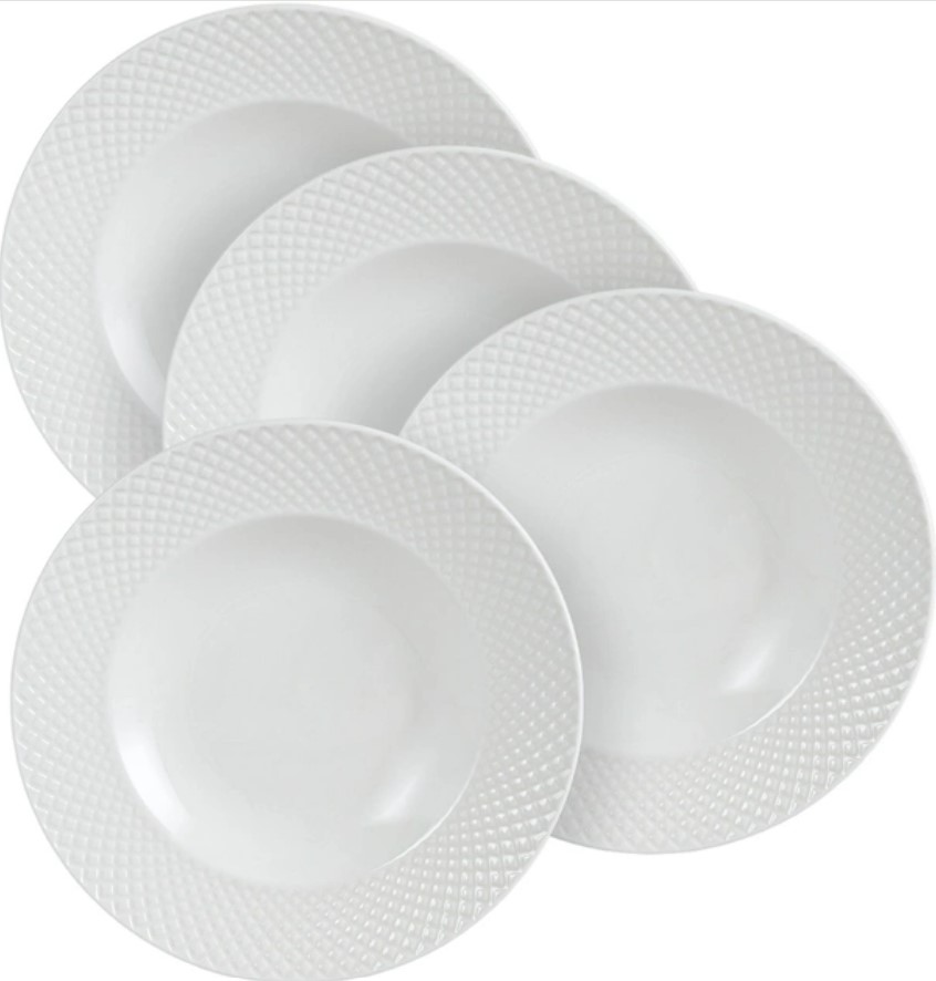 Фото - Набір тарілок Krauff з колекції Лізи Глінської 21-316-008 4 шт 22,2см Фото - Набір тарілок Krauff з колекції Лізи Глінської 21-316-008 4 шт 22,2см