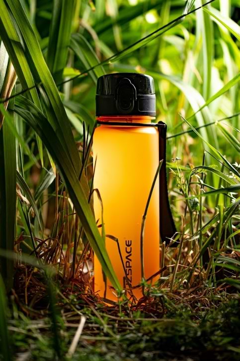 Фото - Бутылка для воды UZspace 3038 Frosted 1000 мл сладко-оранжевая